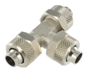 TE EGAL TUBE   4 x   6 ECROU MOLETE