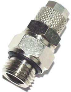 UNION MALE 3/8" - TUBE 10 x 12 ECROU MOLETE CYL avec JOINT