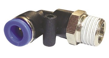 COUDE MALE SERV 3/8" TUBE 12 PLAST.