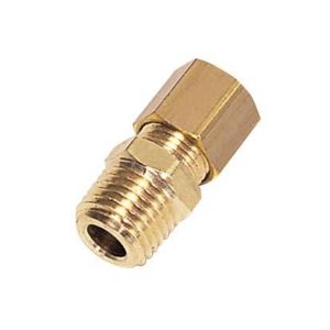 UNION MALE LAITON GAZ con. Diam  16 - 1/2 (laiton-bague-écrou)