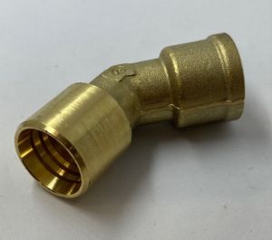 COUDE 135° AVEC 1 PIVOT - TARAUDAGE M16x1,5