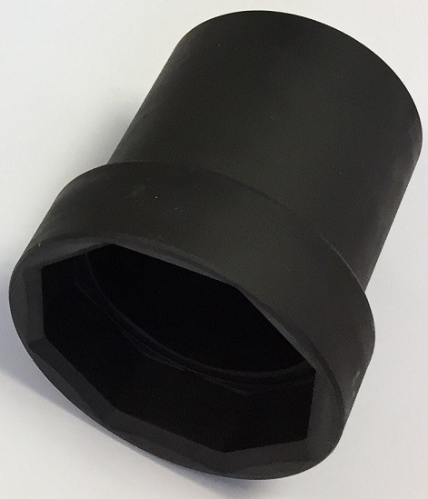 CLE SPECIALE POUR ESSIEU 8 PANS  135 Carré 1" - Ø EXT. 170 mm - LG hors tout 122 mm