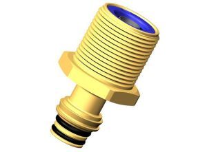 EMBASE FILETEE PASSE CLOISON STANDARD  M18x1,5 - AVEC UM 4x6 