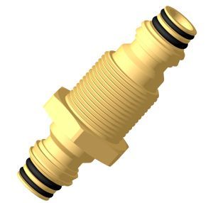 EMBASE FILETEE DOUBLE PASSE CLOISON LG 20 mm M22x1.5 MAXI