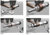 TIGE FILETEE + BAGUES DE POUSSEE POUR VERIN CREUX 18T.