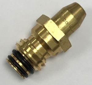 RACCORD POUR TUBE A CLIPSER TØ2X4 MODELE MINI (LAITON)