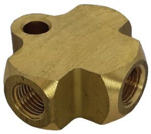 TE A FIXER en 3/8" x 24UNF SAE LAITON Forme F (concave)