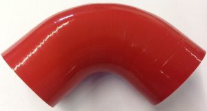 DURIT TURBO ROUGE COUDEE 90° Ø56-60 LG 120