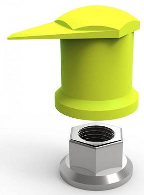 CAPUCHON TÉMOIN DE DESSERRAGE OU DE SURCHAUFFE POUR ECROU 30 (JAUNE)