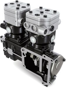 COMPRESSEUR, DOUBLE CYLINDRE