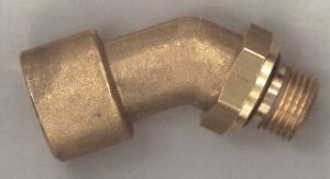 COUDE 135° Mâle 16x1,5 - Clips Fem. taille 1/2 - SUR DEMANDE -