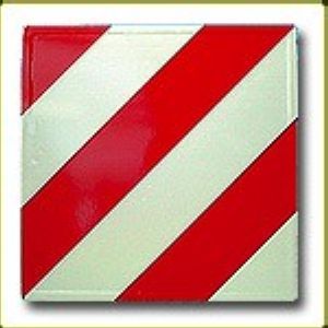 PLAQUE REFLECHISSANTE 423x423 DIN 11030 - CLASSE 1