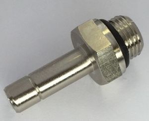ADAPTEUR MALE CYL. DIAM 8 - 1/8" METAL
