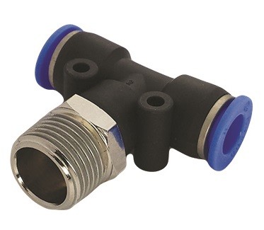TE MALE SERV 3/8" TUBES 10 PLAST.