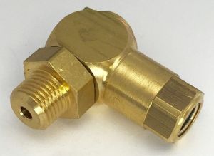 RACCORD TOURNANT BANJO TUBE 6 - 1/4" CON.