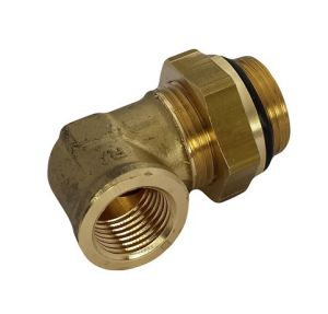 COUDE PASSE CLOISON MALE M10x1-Fem M12x1,5 avec CE+JT