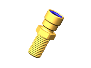 UNION MALE ABC PASSE CLOISON Tube 4x6-côté court M12x1,5-cône 24° T6
