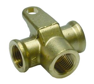 TE EGAL TARAUDAGE M16x1,5 avec PATTE de FIXATION VERTICALE