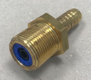 RACCORD QUEUE CANNELEE Tube 6x8 - Ø11 - M22x1,5