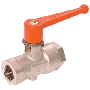 ROBINET A BOISSEAU SPH LAITON NICKELE 1/4 TOUR. Tar. 1/4"avec purge