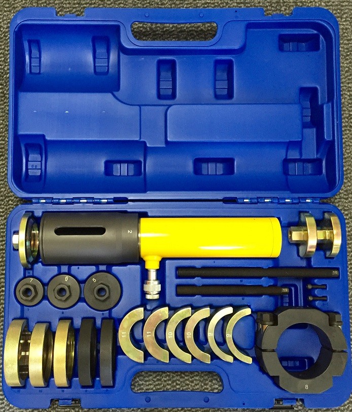 OUTIL de POSE et DEPOSE DE SILENTBLOCS FENDUS et BAGUE en coffret
