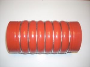 DURIT TURBO MB Ø100x230 ROUGE 6 ONDULATIONS