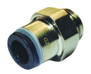 UNION MALE LAITON NICKELE TUBE 10 - 1/2" conique SERVITUDE