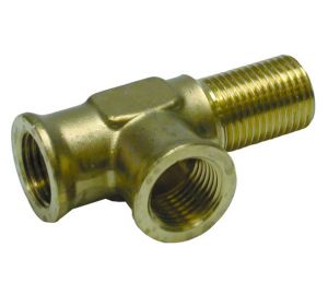 TE RENVERSE MALE PASSE-CLOISON M22x1.5 - 2XFem. 16x1.5 (AVEC CE)