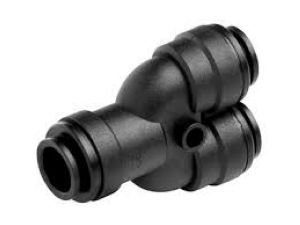 RACCORD EN Y Diam.   4 SERVITUDE FDA avec trou central de fixation