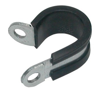 PATTE DE FIXATION CAOUTCHOUTEE TUBE 30 VIS 8  - L20