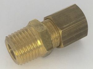 UNION MALE M8x1,25 Tube 6L - LAITON