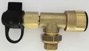 TE male 16 x 1,5 Tourn.- P.P -  Clips Fem. taille 1/2" - SUR DEMANDE -